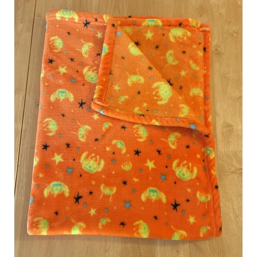 Disney Stitch Halloween Small Baby Blanket Plushy Lovey